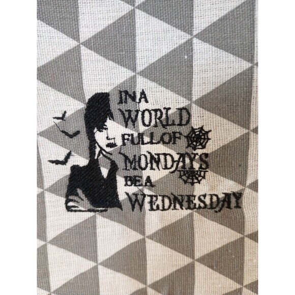 MGG My Gothic Girl Women's Shoulder Canvas Tote Bag Med. Geometric Pattern - Picture 2 of 8